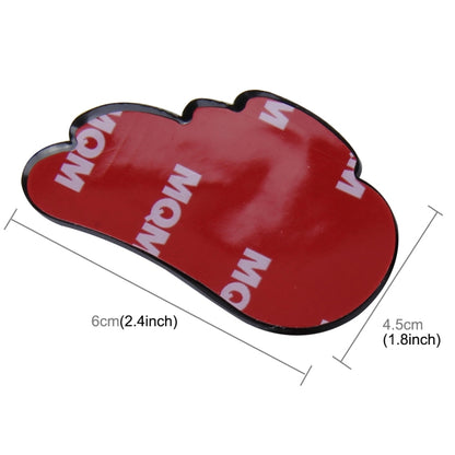 4 PCS Angel Wing Shape Cartoon Style PVC Car Auto Protection Anti-scratch Door Guard Decorative Sticker (Pink) by buy2fix