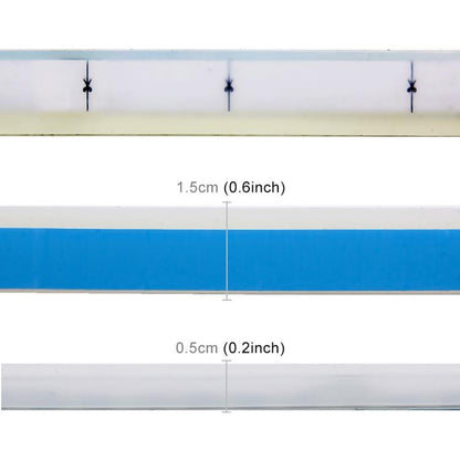 2 PCS 45cm DC12V 5W Ultra-thin Waterproof Car Auto Double Colors Turn Lights / Running Lights SMD-2835 LED Bulbs (Turn Lights: Yellow Light; Running Lights: White Light) by buy2fix