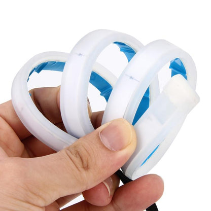 2 PCS 45cm DC12V 5W Ultra-thin Waterproof Car Auto Double Colors Turn Lights / Running Lights SMD-2835 LED Bulbs (Turn Lights: Yellow Light; Running Lights: White Light) by buy2fix