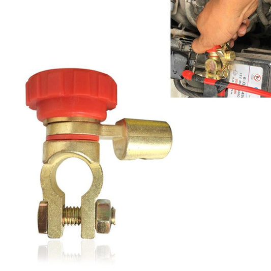 Car Battery Selector Isolator Disconnect Rotary Switch Cut (Red) by buy2fix