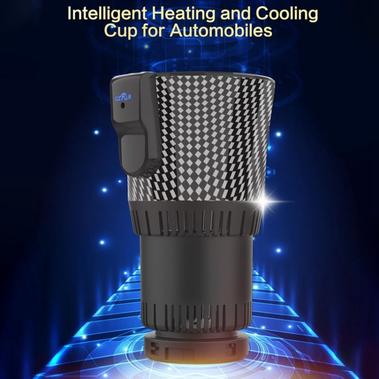 Portable 12V Car Smart Dual-purpose Heating Cooling Cup Holder (Black) - Heating Cups by buy2fix | Online Shopping UK | buy2fix