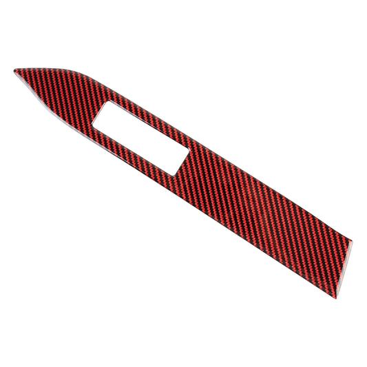 Car Carbon Fiber Vice Driving Seat Nameplate Decorative Sticker for Ford Mustang 2015-2020, Left-hand Drive by buy2fix