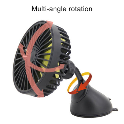 F403 Portable Car Center Console Sucker Electric Cooling Fan with Aromatherapy - Heating & Fans by buy2fix | Online Shopping UK | buy2fix