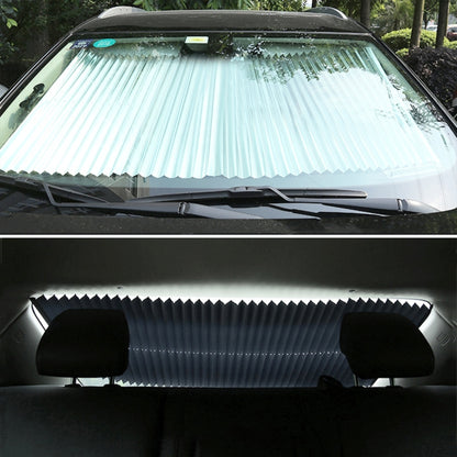 Car Sucker Suction Cups Retractable Windshield Sun Shade Block Sunshade Cover for Solar UV Protect, Size: 70cm by buy2fix