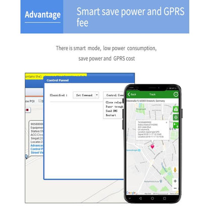 TK600 2G GPS / GPRS / GSM Strong Magnetic Realtime Car Truck Vehicle Tracking GPS Tracker by buy2fix