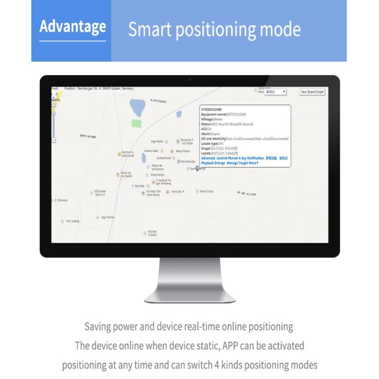 TK600 2G GPS / GPRS / GSM Strong Magnetic Realtime Car Truck Vehicle Tracking GPS Tracker by buy2fix