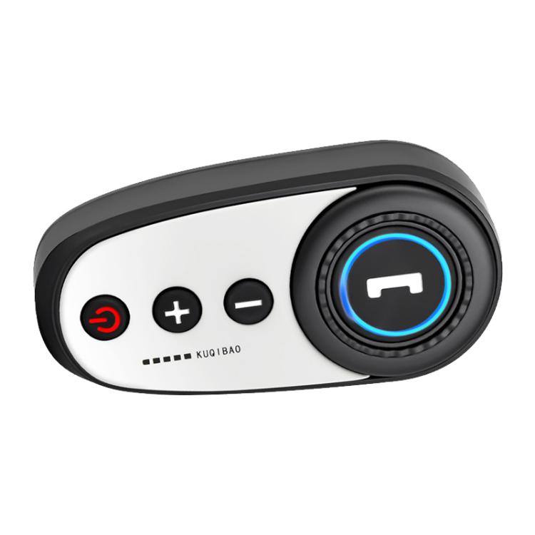 K10 Motorcycle Bluetooth Helmet Headset, White Hidden Microphone - Helmets by buy2fix | Online Shopping UK | buy2fix