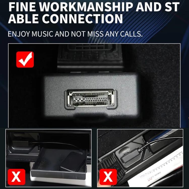 Car MMI 3G AMI Bluetooth Audio Cable Wiring Harness for Audi Q5 A5 A7 R7 S5 Q7 A6L A8L A4L by buy2fix