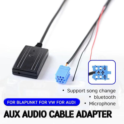 Car Bluetooth Music AUX Audio Cable + MIC for Audi / Volkswagen by buy2fix
