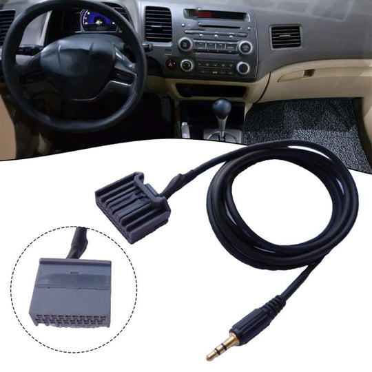 Câble audio AUX de voiture pour Honda CRV / Civic / Crider