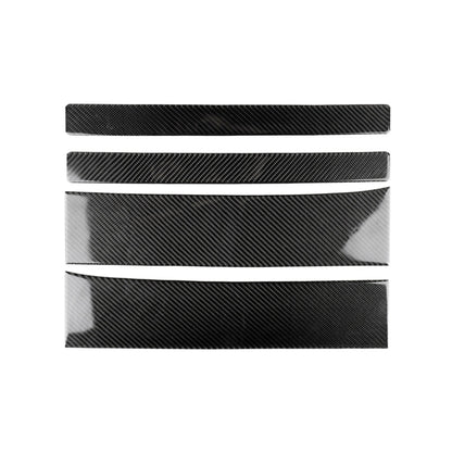 Carbon Fiber Car Door Threshold Decoration Strip Stickers for Tesla Model X by buy2fix