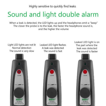 DUOYI DY26 Car Ultrasonic Flaw Detectors Portable Vacuum Sealing Leakage Tester by DUOYI