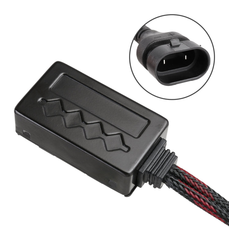 1 Pair 9012 DC12V 65W 6000K 6500LM LED Car Headlights by buy2fix