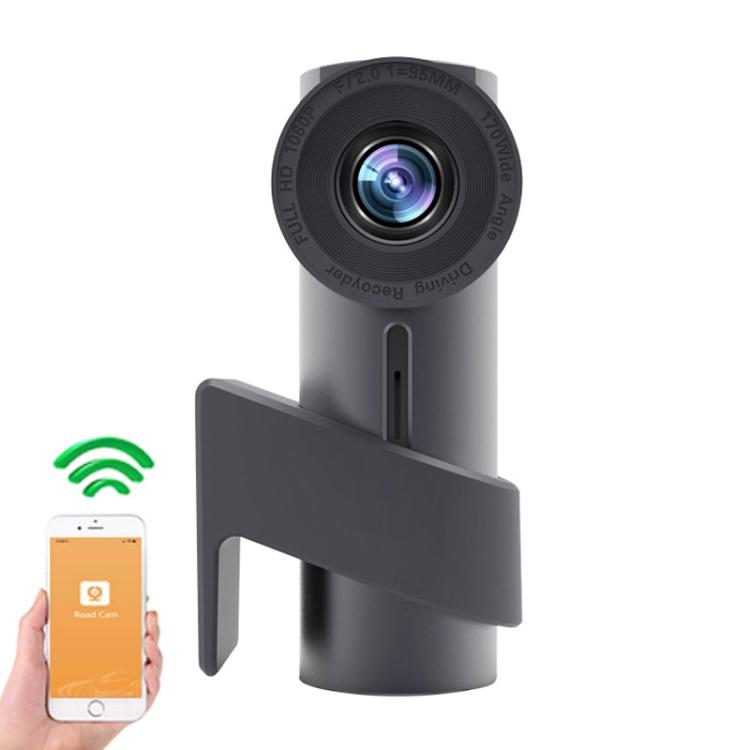 Car WiFi Single Camera Hidden 360 Degree Rotation Car Driving Recorder by buy2fix