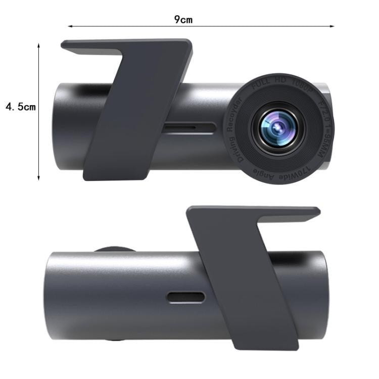 Car WiFi Single Camera Hidden 360 Degree Rotation Car Driving Recorder by buy2fix