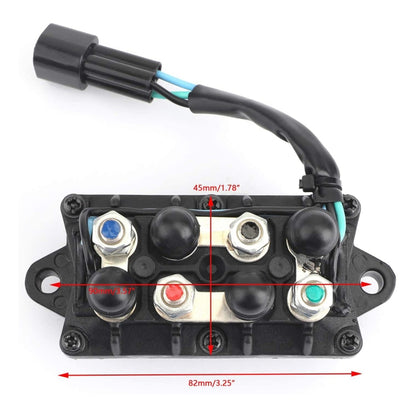 Stroke Relay Assembly with Outboard Motor Switch for Yamaha 703825630100 - Marine Accessories & Parts by buy2fix | Online Shopping UK | buy2fix