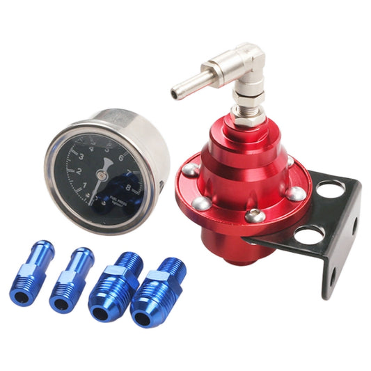 Car Modified Adjustable Fuel Pressure Regulator with Pressure Gauge by buy2fix