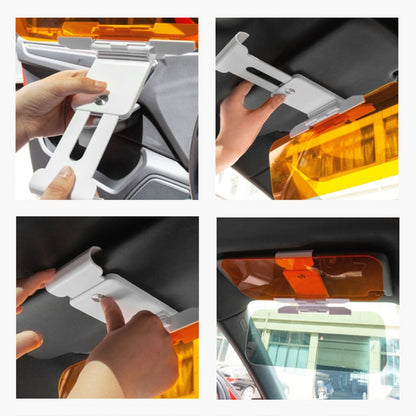 Car Buttons Day Night 2 in 1 Dazzling Goggle Sunshade by buy2fix