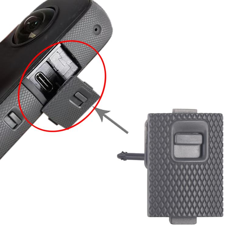 For Insta360 ONE X2 Original Disassembled USB Protective Cover -  by buy2fix | Online Shopping UK | buy2fix
