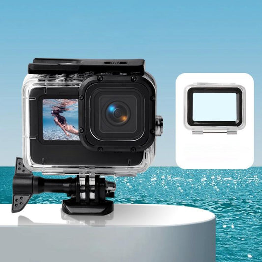 Waterproof Case + Touch Back Cover for GoPro HERO10 Black / HERO9 Black by buy2fix