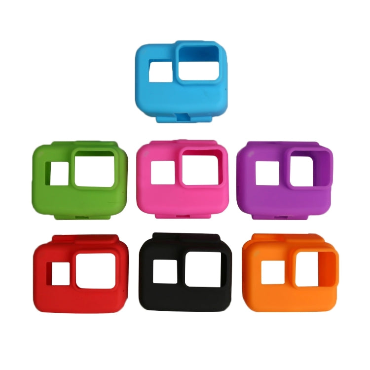 Original for GoPro HERO5 Silicone Border Frame Mount Housing Protective Case Cover Shell(Blue) by buy2fix