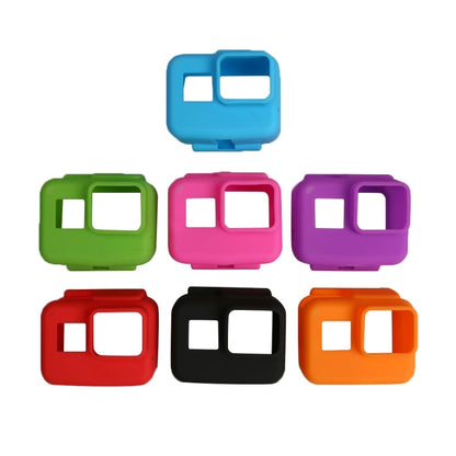 Original for GoPro HERO5 Silicone Border Frame Mount Housing Protective Case Cover Shell(Blue) by buy2fix