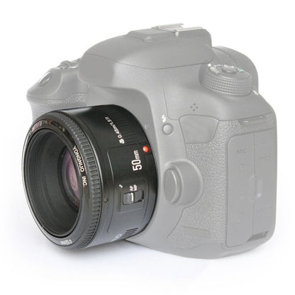 YONGNUO YN50MM F1.8C Auto Focus Lens for Canon EF Mount New Lens(Black) - Auxiliary Lens by YONGNUO | Online Shopping UK | buy2fix