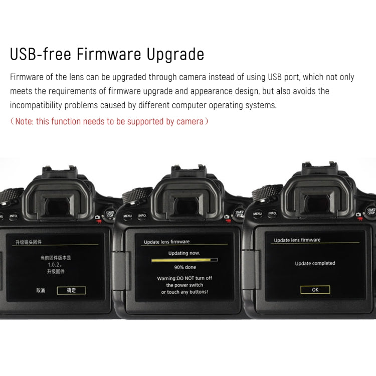 YONGNUO YN50MM F1.8C II F1.8 Auto Focus Lens for Canon EF Mount New Lens (Black) - Auxiliary Lens by YONGNUO | Online Shopping UK | buy2fix