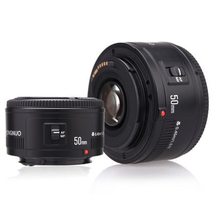 YONGNUO YN50MM F1.8C II F1.8 Auto Focus Lens for Canon EF Mount New Lens (Black) - Auxiliary Lens by YONGNUO | Online Shopping UK | buy2fix