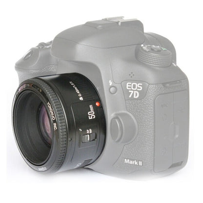 YONGNUO YN50MM F1.8C II F1.8 Auto Focus Lens for Canon EF Mount New Lens (Black) - Auxiliary Lens by YONGNUO | Online Shopping UK | buy2fix