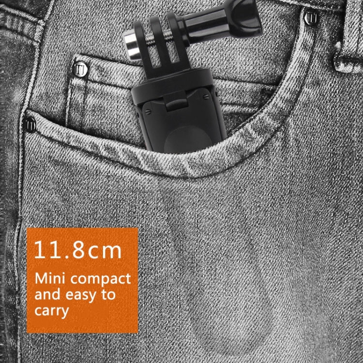 GP446 Multifunctional Mini Fixed Tripod for GoPro, Insta360, DJI and Other Action Cameras(Black) by buy2fix