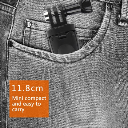 GP446 Multifunctional Mini Fixed Tripod for GoPro, Insta360, DJI and Other Action Cameras(Black) by buy2fix