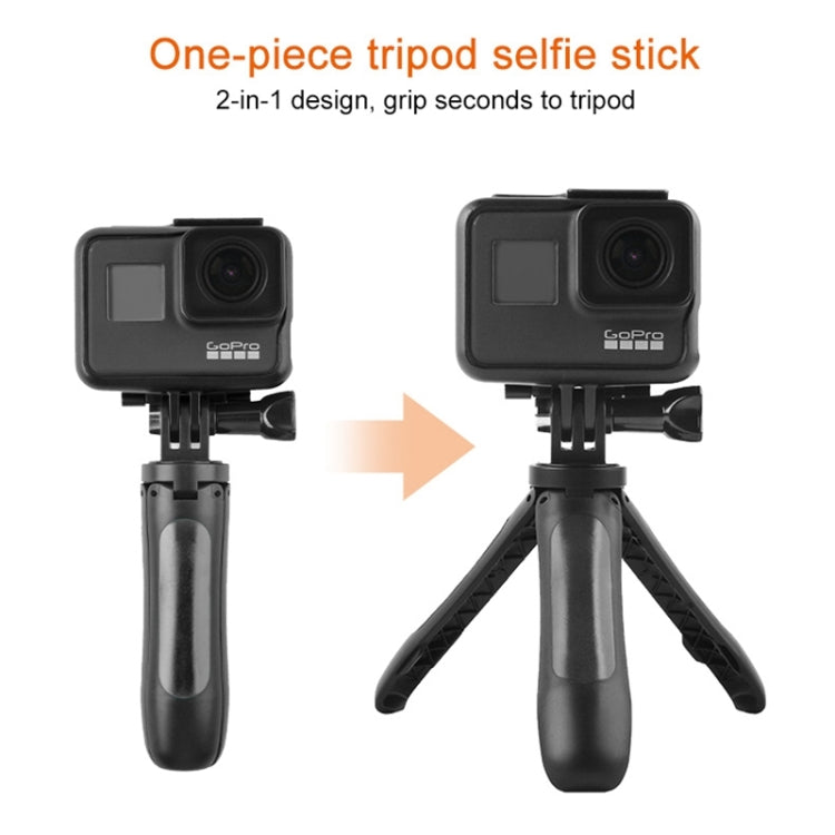 GP446 Multifunctional Mini Fixed Tripod for GoPro, Insta360, DJI and Other Action Cameras(Black) by buy2fix