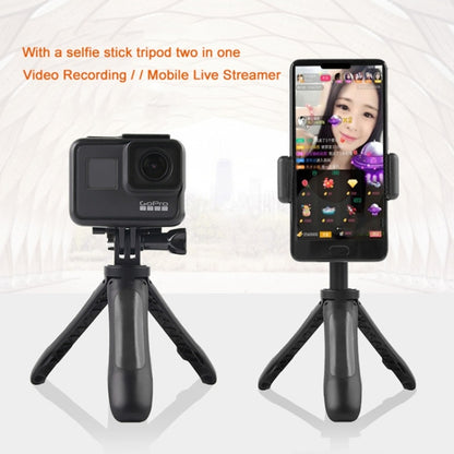 GP446 Multifunctional Mini Fixed Tripod for GoPro, Insta360, DJI and Other Action Cameras(Black) by buy2fix