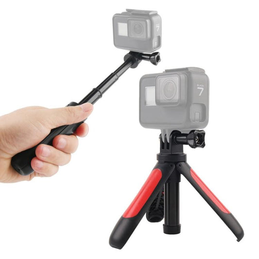 GP446 Multifunctional Mini Fixed Tripod for GoPro, Insta360, DJI and Other Action Cameras(Red) by buy2fix