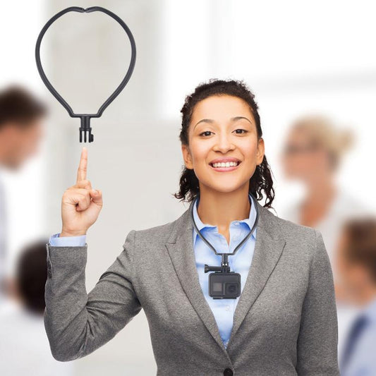 GP458 Camera Neck Fixed Shooting Bracket for GoPro, Insta360, DJI and Other Action Cameras by buy2fix