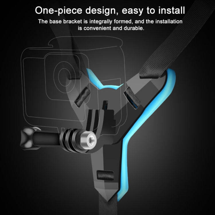 Helmet Belt Mount + Border Frame Mount Protective Cage for GoPro HERO7 Black /6 /5 by buy2fix