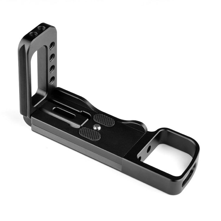 YELANGU YLG0715A 1/4 inch Vertical Shoot Quick Release L Plate Bracket Base Holder for Sony A6300 / A6000 / A6100 / A6400 / A6500 (Black) - L-Bracket by YELANGU | Online Shopping UK | buy2fix