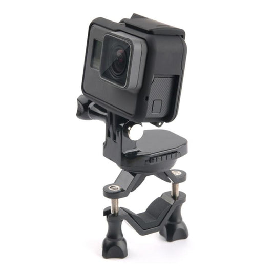 GP433 Bicycle Motorcycle Handlebar Mount for GoPro, Insta360, DJI and Other Action Cameras(Black) by buy2fix