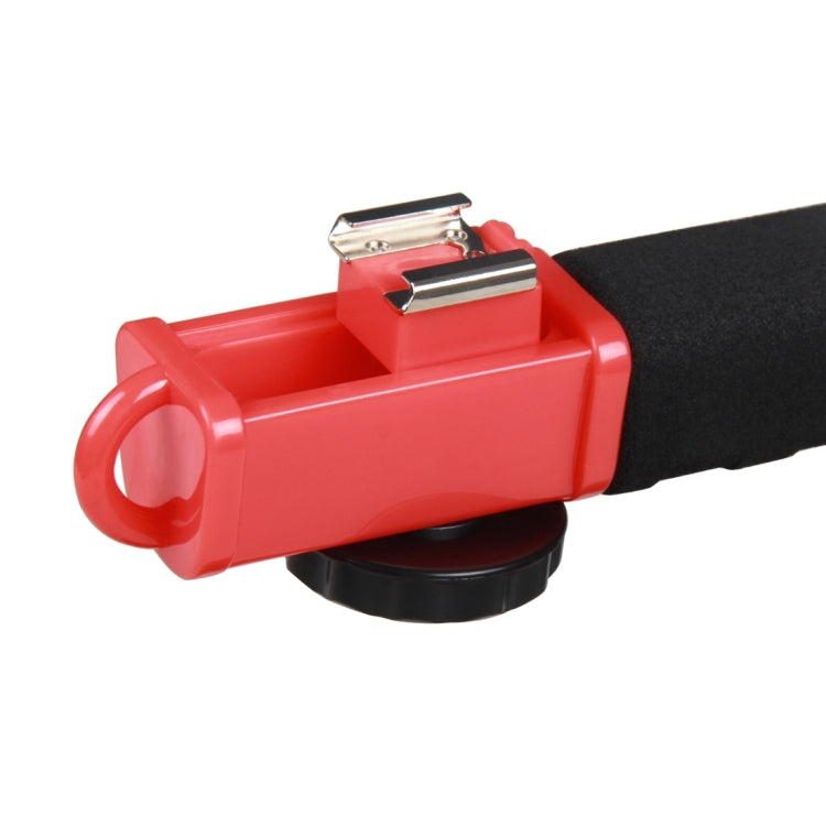 YELANGU S2-3 YLG0106B-C C-shaped Video Handle DV Bracket Stabilizer for All SLR Cameras and Home DV Camera(Red) - Camera Stabilizer by YELANGU | Online Shopping UK | buy2fix