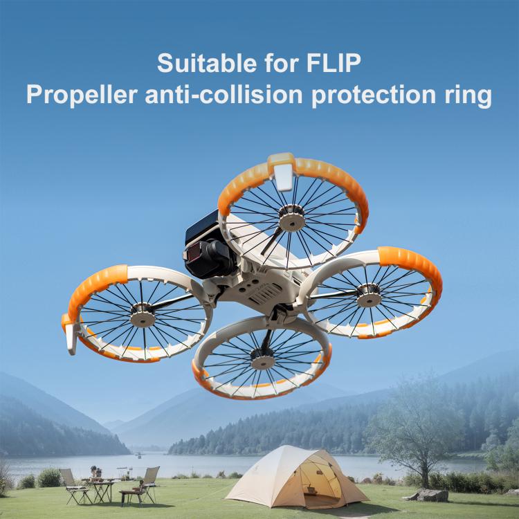 For DJI Flip STARTRC Propeller Guard Bumper (Orange) - Others by STARTRC | Online Shopping UK | buy2fix
