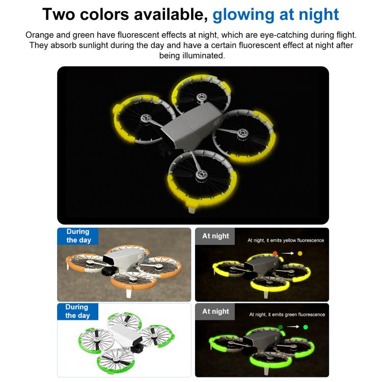 For DJI Flip STARTRC Propeller Guard Bumper (Green) - Others by STARTRC | Online Shopping UK | buy2fix