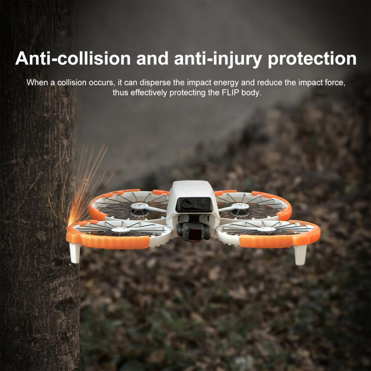 For DJI Flip STARTRC Propeller Guard Bumper (Orange) - Others by STARTRC | Online Shopping UK | buy2fix