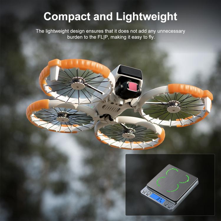 For DJI Flip STARTRC Propeller Guard Bumper (Orange) - Others by STARTRC | Online Shopping UK | buy2fix