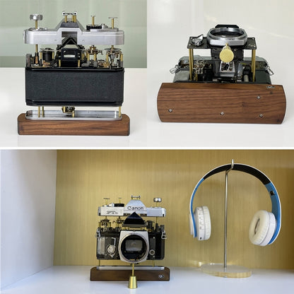 For Canon Non-Working Fake Dummy Camera Model Room Props Display Photo Studio Camera Model (Coffee) - Camera Model by buy2fix | Online Shopping UK | buy2fix