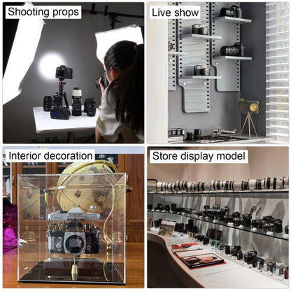 For Nikon Non-Working Fake Dummy Camera Model Room Props Display Photo Studio Camera Model (Coffee) - Camera Model by buy2fix | Online Shopping UK | buy2fix