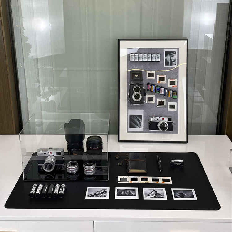 26 in 1 Non-Working Fake Dummy Camera Model for Leica + 4 x Camera Lens Models + Car Key Models + Camera Specimen Frame + Reversal Film + Film Shell Models + Notebook + Glasses + Mat Desk Photo Studio Props - Camera Model by buy2fix | Online Shopping UK | buy2fix