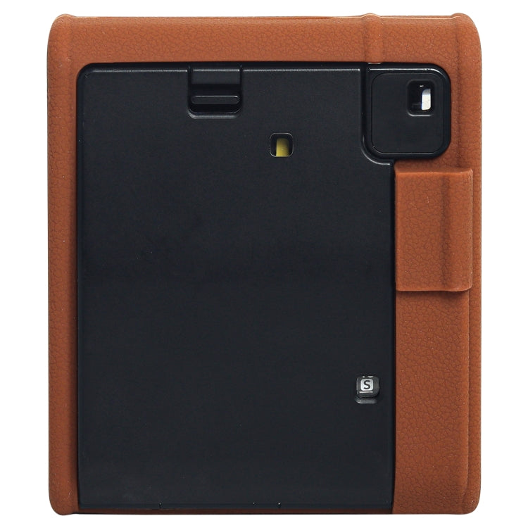 Soft Silicone Protective Case for Fujifilm Instax mini 40 (Brown) - Protective Case by buy2fix | Online Shopping UK | buy2fix