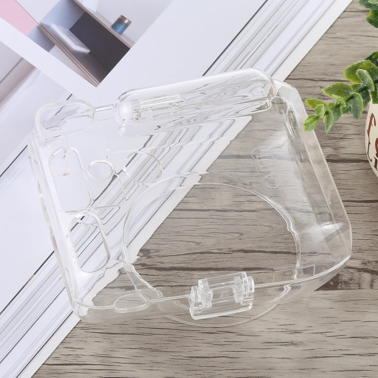 Protective Crystal Shell Case with Strap for FUJIFILM instax mini 70 (Transparent) - Protective Case by buy2fix | Online Shopping UK | buy2fix