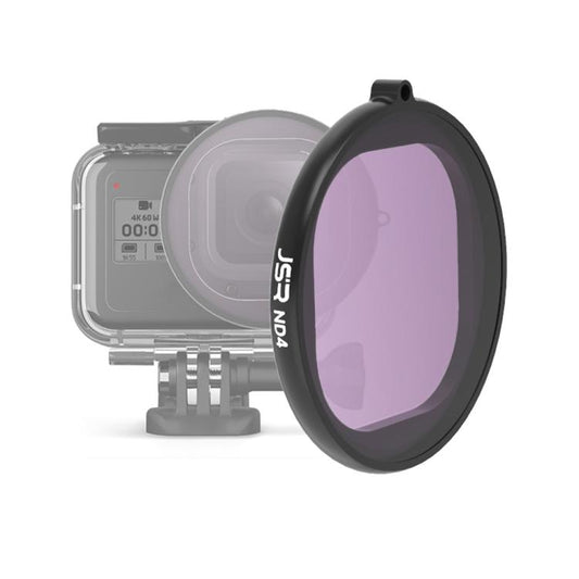 JSR Round Housing ND4 Lens Filter for GoPro HERO8 Black by JSR